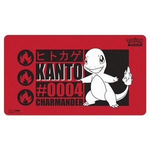 Charmander Kanto #0004 Playmat Ultra Pro For Pokemon Cards TCG 24" x 13.5"